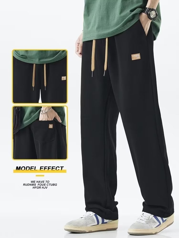 👖💥casual straight leg pants men