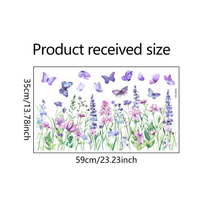 💐49% off this week 💐colorful floral bouquet window sticker🖼️