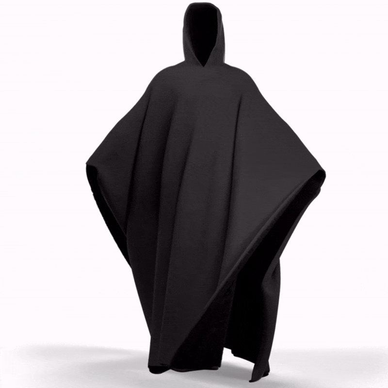 ✨2025 New Arrival💎Loose Hooded Poncho Hoodie
