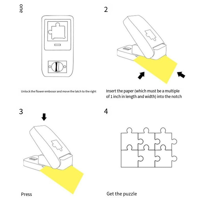 DIY Jigsaw Puzzle Punch