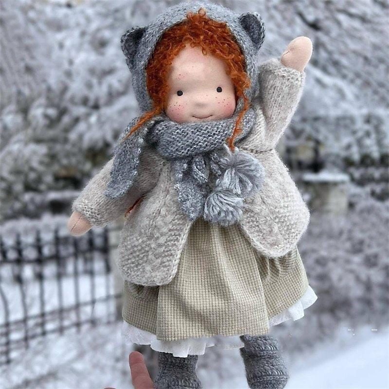 🎁🎁The Best Gift for Kids-Handmade Waldorf Doll👧(Buy 2 Free Shipping!)