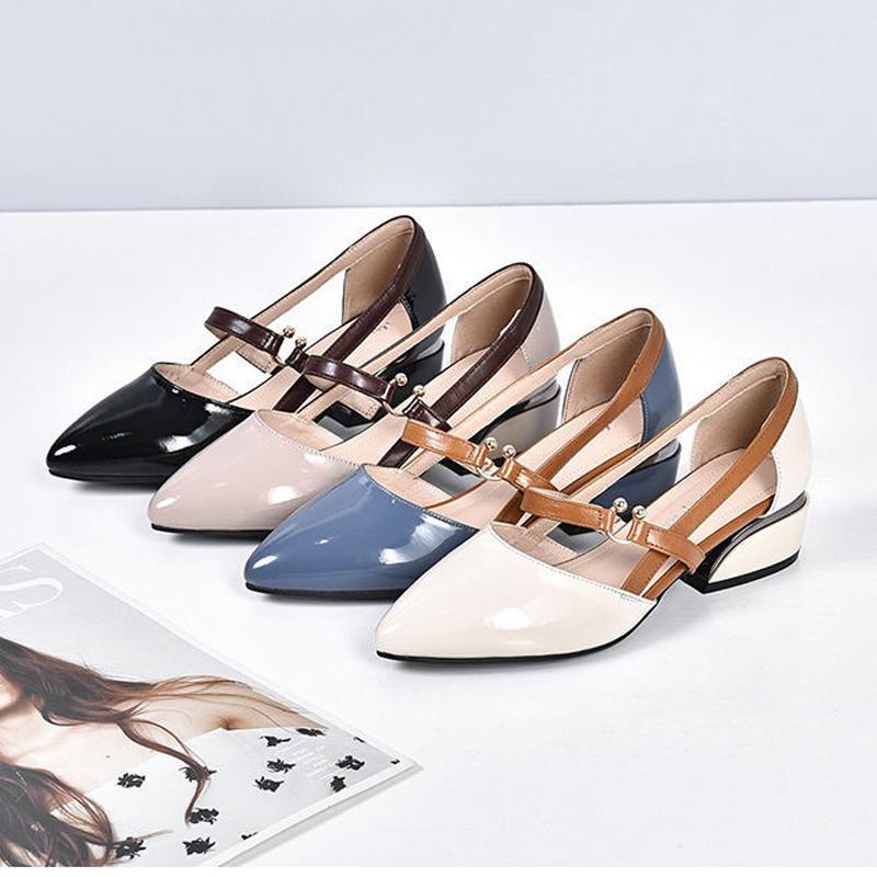 👡Women's soft pointed leather sandals