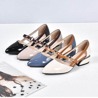 👡Women's soft pointed leather sandals