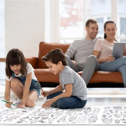 🖍️$9.99 🎨- Children's drawing scroll (perfect gift for children)🎁