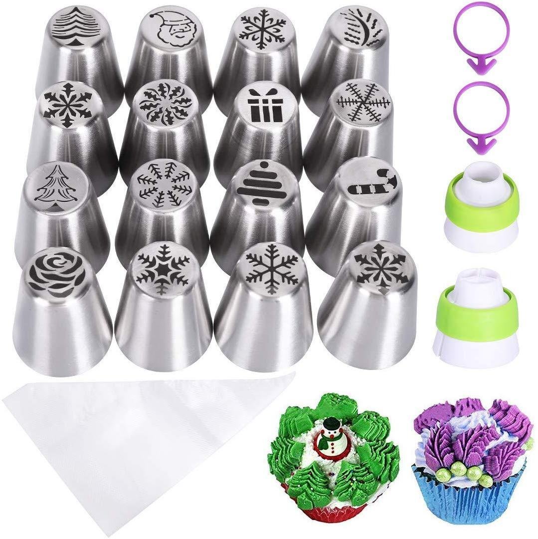 🌺flower nozzles for cake decorating🎂