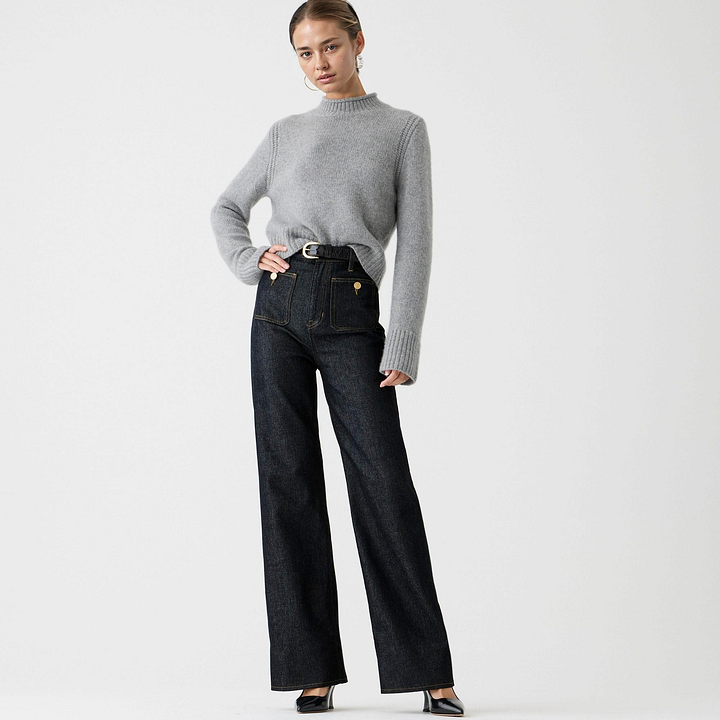 Tummy Control Sailor Wide Leg Trouser(BUY 2 Free Shipping)