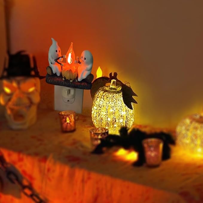 🔥🔥 Hot Selling Now &  Ghost Campfire Flickering Nightlight✨🔥👻