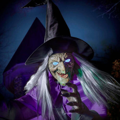 🎃 Halloween Early Bird Sale 50% OFF---Halloween Props Garden Flying Witch