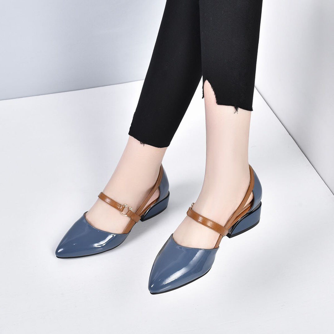 👡Women's soft pointed leather sandals