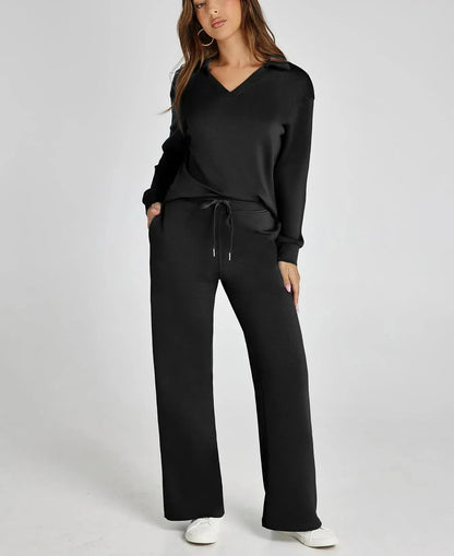 Women's 2 Piece Sets Outfits Casual Long Sleeve Sweatsuits Sets (🔥Same as in the video)