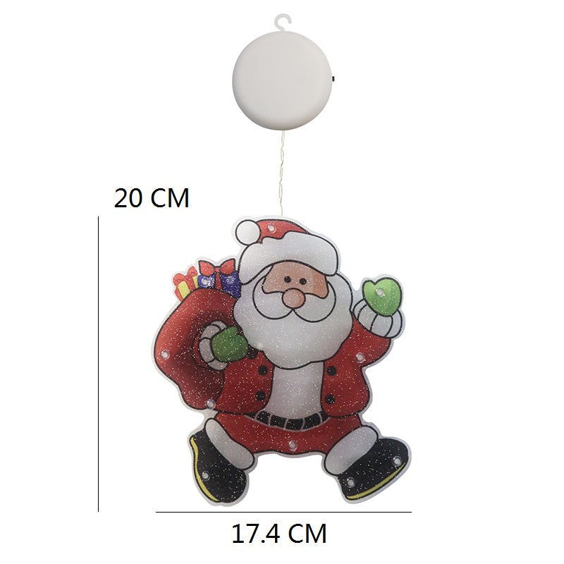 LED Suction Cup Window Pendant Light