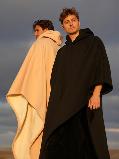 ✨2025 New Arrival💎Loose Hooded Poncho Hoodie