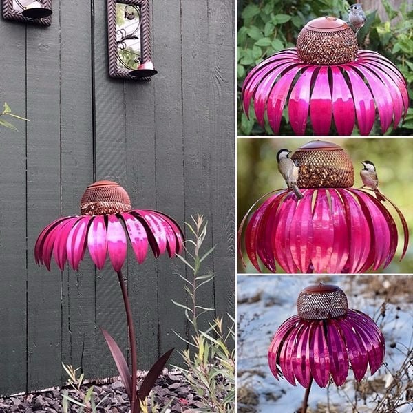 🔥BIG SALE - 49% OFF🔥🔥 Outdoor Flower Bird Feeder