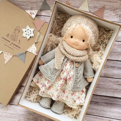 🎁🎁The Best Gift for Kids-Handmade Waldorf Doll👧(Buy 2 Free Shipping!)