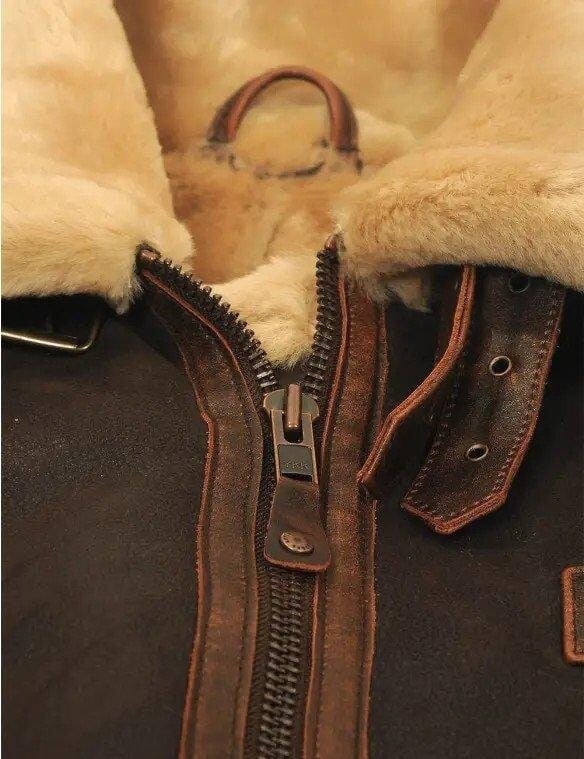 🎁This Week's Special Price $85.98💥Jacket Pilot From Sheepskin