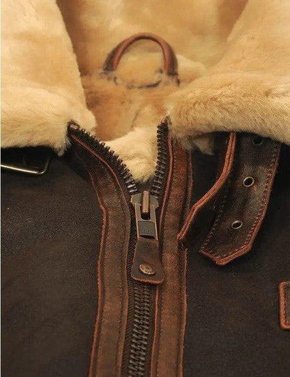 🎁This Week's Special Price $85.98💥Jacket Pilot From Sheepskin