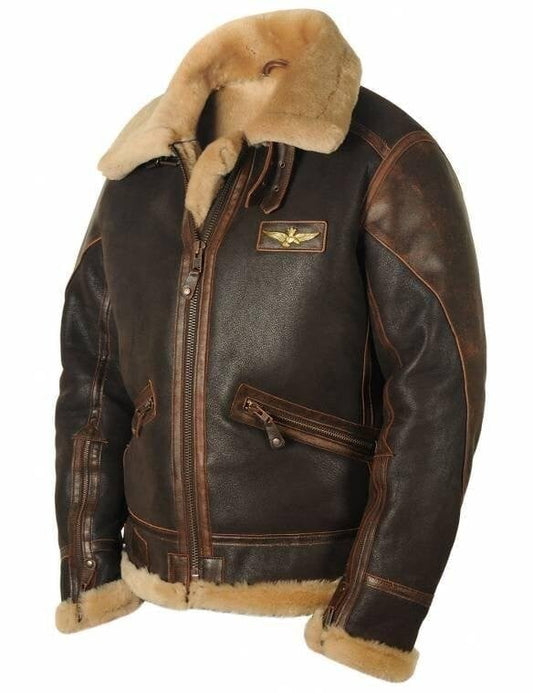 🎁This Week's Special Price $85.98💥Jacket Pilot From Sheepskin