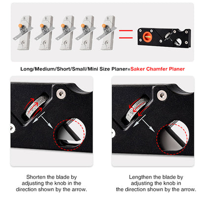 Flash Sale 50% off 🔥Chamfering Planer - Woodworking Angle Smoothing Tool