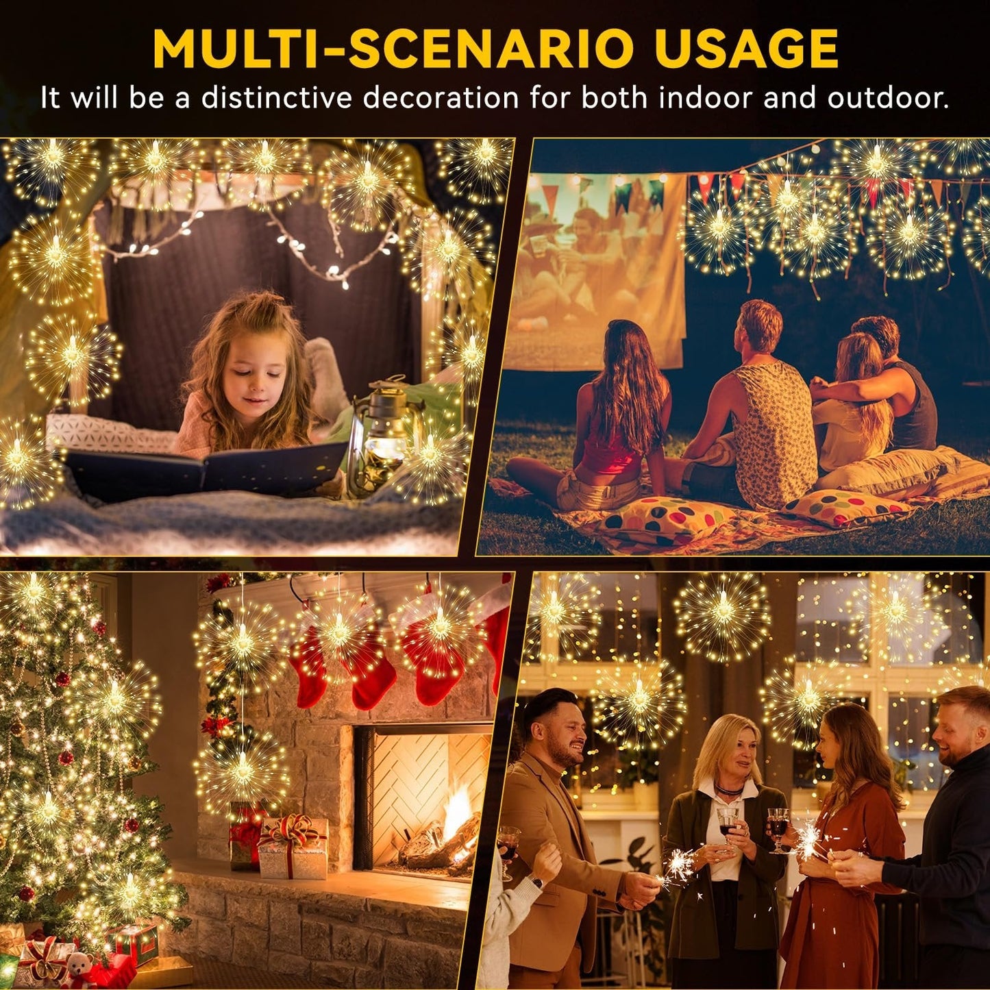 Starburst Christmas Light