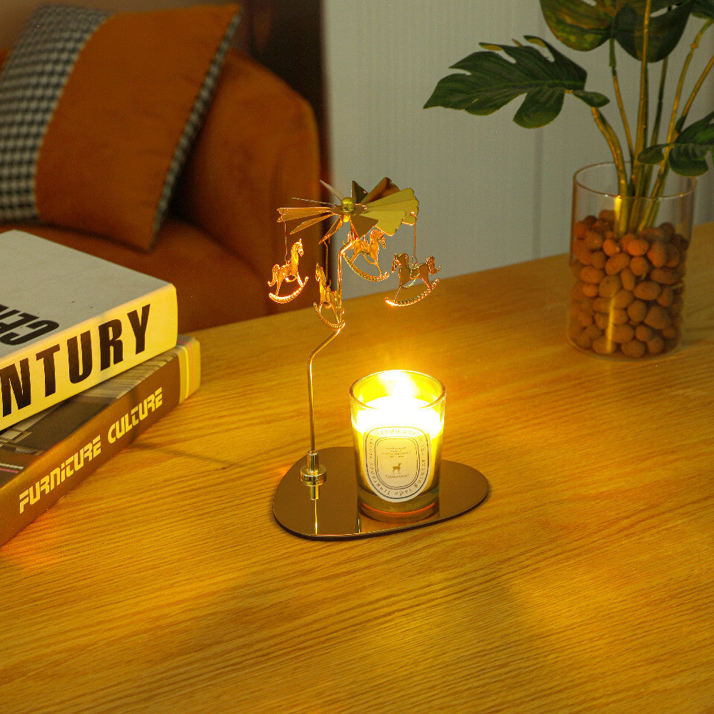 ✨💕Romantic Rotating Candle Holder