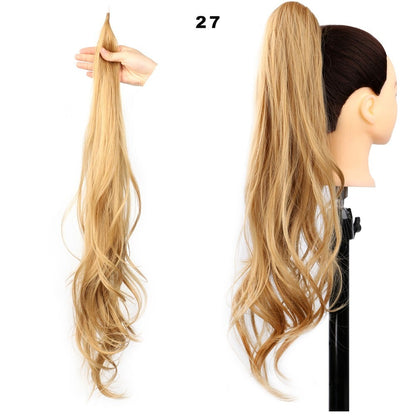 🔥LAST DAY 49% OFF - 32 Inch Wavy Stick Hair With A Long Ponytail