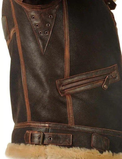 🎁This Week's Special Price $85.98💥Jacket Pilot From Sheepskin