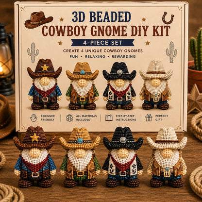 🎄Hot-Selling New 3d beaded seasonal gnome diy kit