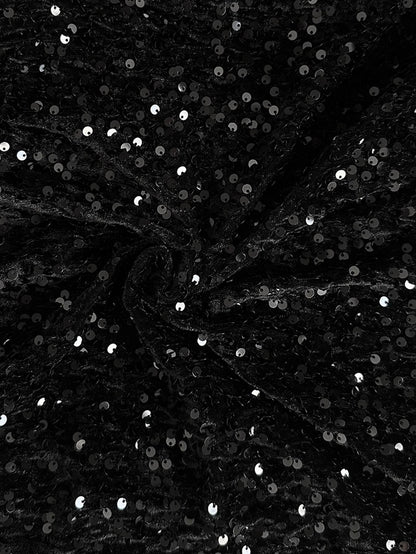 🎅Women's Sequin Sparkle Wide Leg Pants with Elastic Waistband