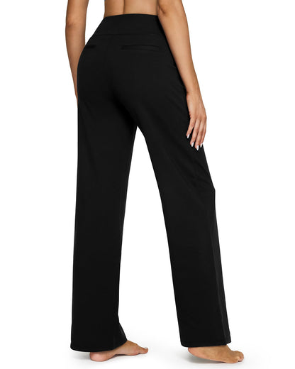 🔥🔥Women's High Waist Stretch Casual Yoga Wide Leg Pants