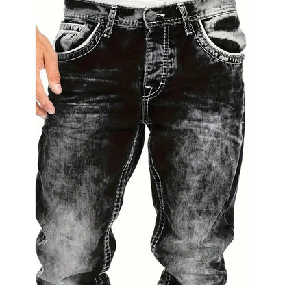 Men's Fashion Creative Stretch Denim Jeans